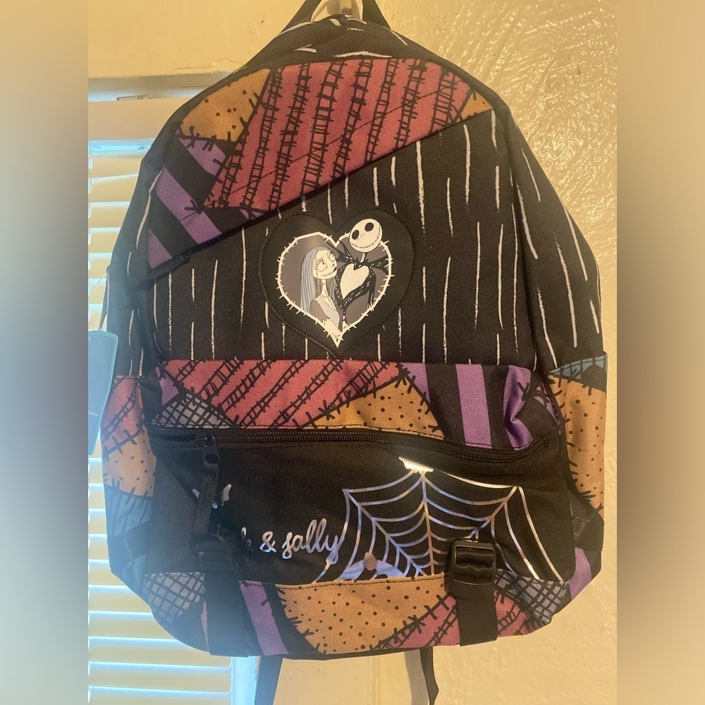 Disney Nightmare Before Christmas Jack and sally backpack